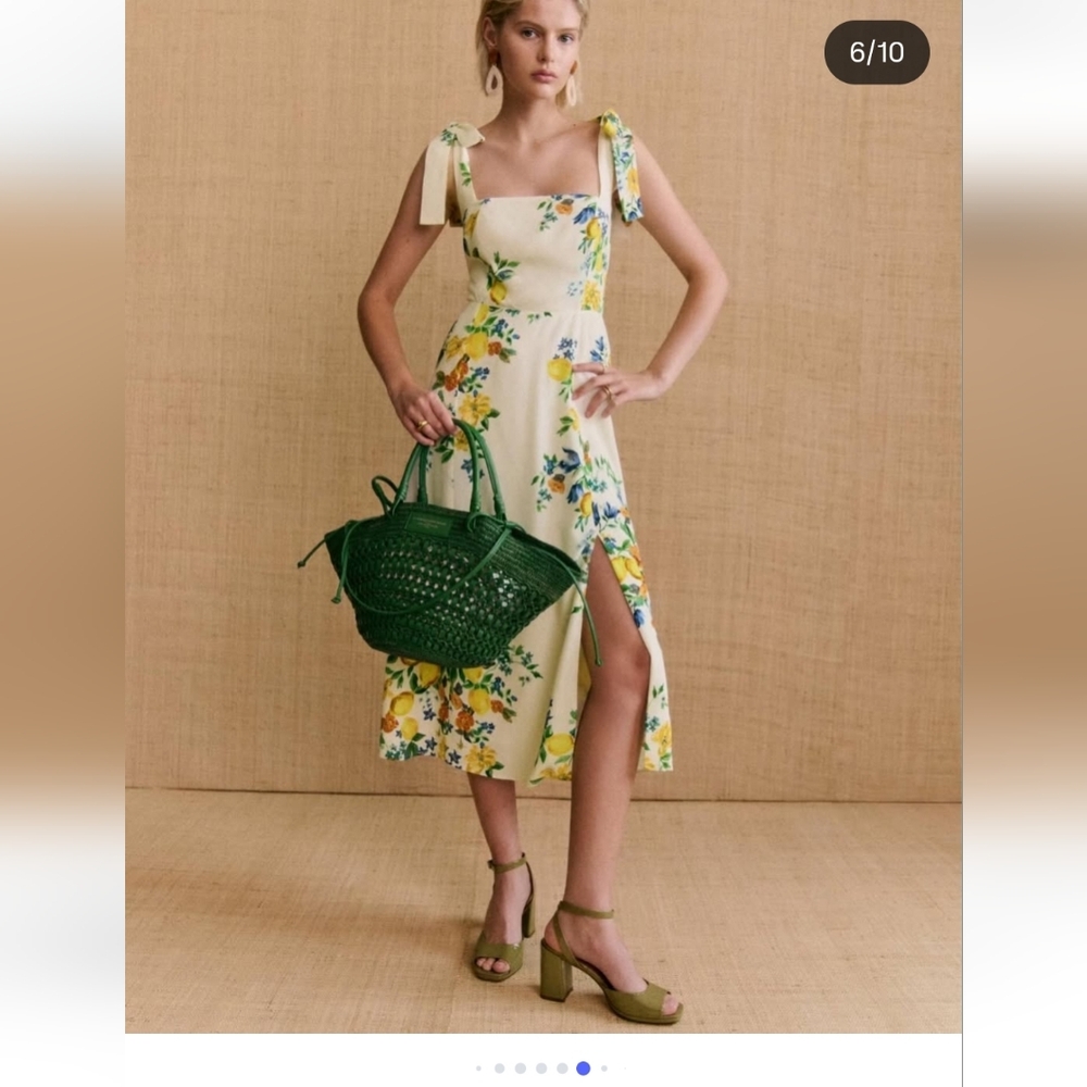 nwot Sezane x Momoni Dorotha dress size 42 (10)